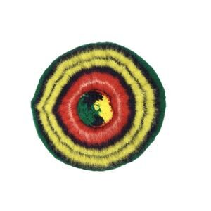 Vintage All Wool Made in Scotland Beret Hat Multicolor